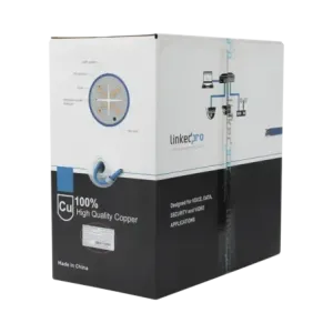 Bobina de cable de 305 metros Cat6+, CMR, CALIBRE