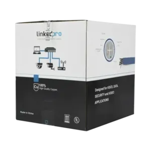 Bobina de cable de 305 metros Cat6+ Blindado F/UTP