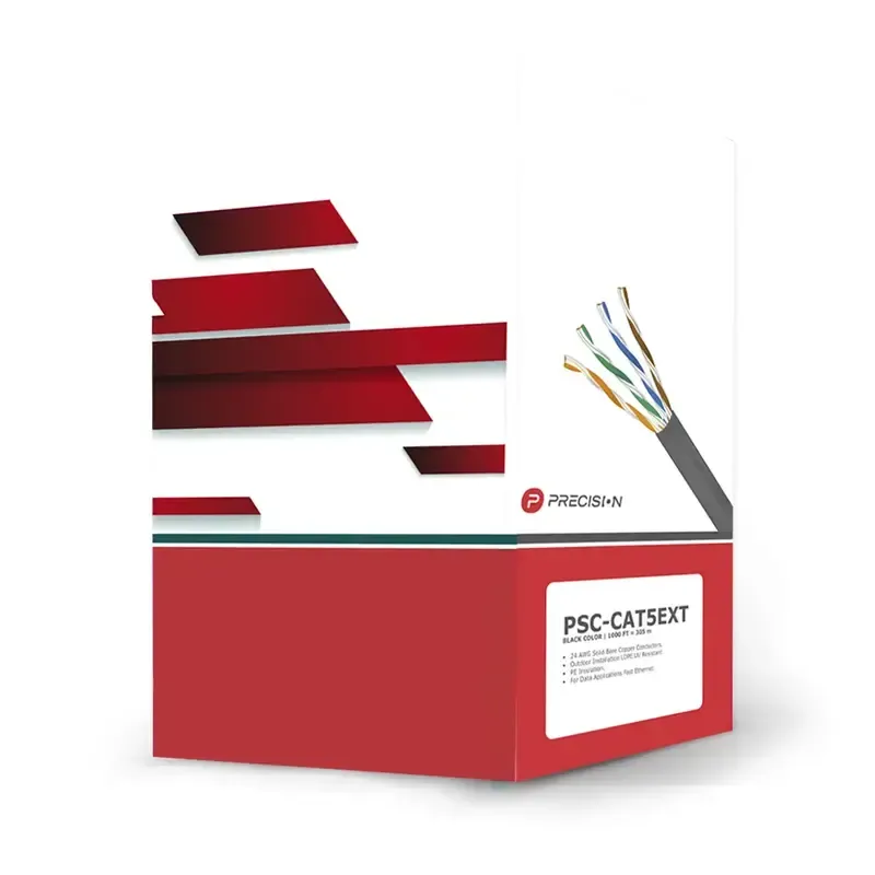 Bobina de cable de UTP de 4 pares Cat5e de 305 m 1 Bobina de cable de UTP de 4 pares Cat5e de 305 m 1