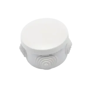 Caja Derivación-Conexión de Plástico Circular con