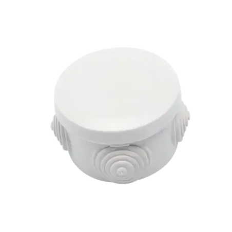 Caja Derivación-Conexión de Plástico Circular con