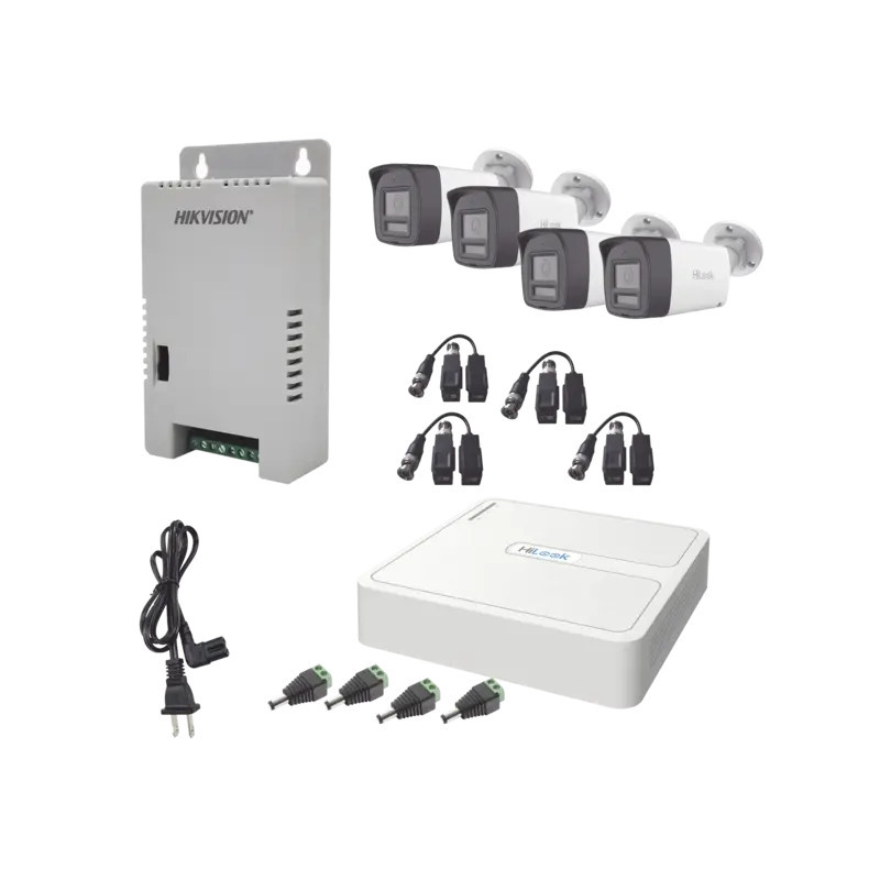 Kit HiLook Audio Bidireccional TurboHD 1080p Kit HiLook Audio Bidireccional TurboHD 1080p