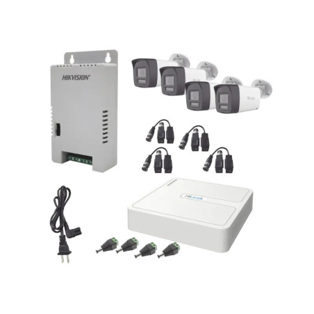 Kit HiLook Audio Bidireccional TurboHD 1080p