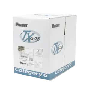 Bobina de Cable UTP 305 m. de Cobre TX6-28®, Azul,