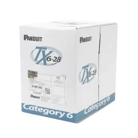 Bobina de Cable UTP 305 m. de Cobre TX6-28®, Azul,