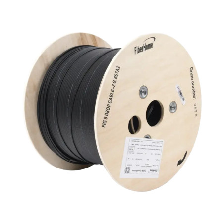 Carrete de 1 km de Fibra Óptica Aérea Mini Fi