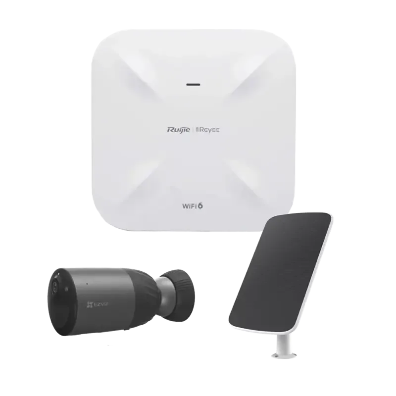 Kit de Cámaras Wi-Fi  con Access Point/ Incluye 1 Kit de Cámaras Wi-Fi  con Access Point/ Incluye 1