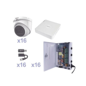 KIT TurboHD 1080p Lite - DVR 16 Canales - 16