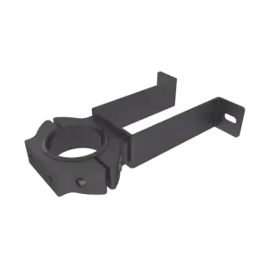 Soporte de pared con abrazadera para poste