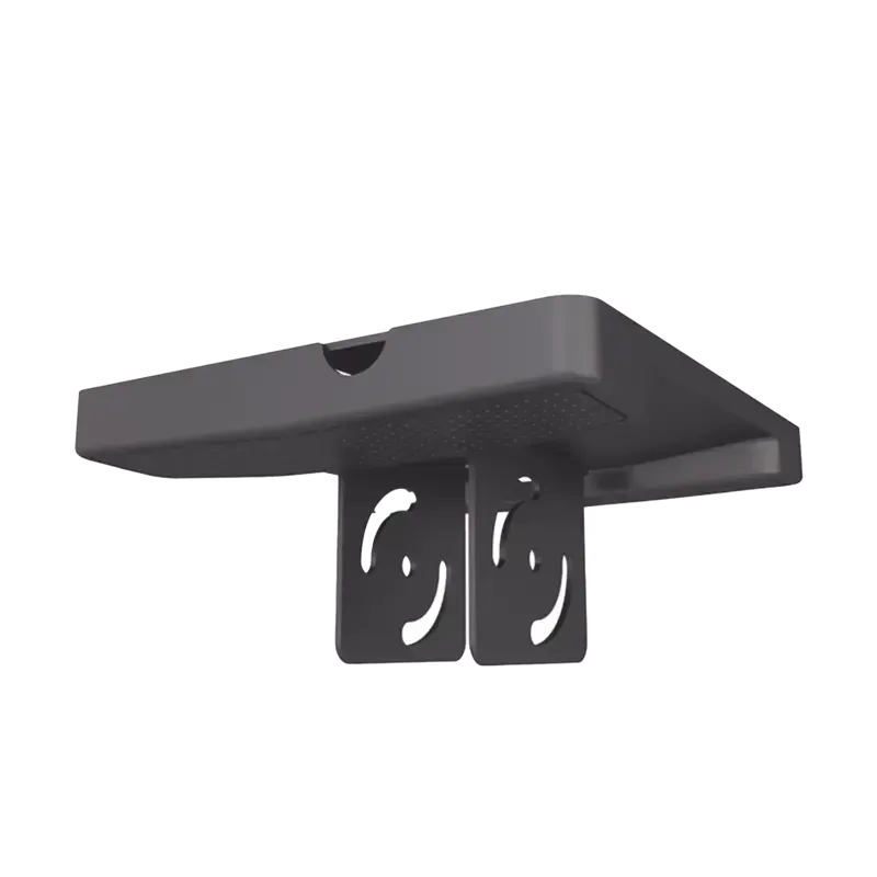 Placa de techo inclinada con tapa de plastico