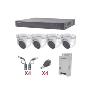 KIT TurboHD 1080p - DVR 4 Canales - 4 Cámaras