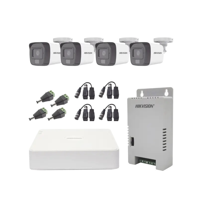 Kit TURBOHD 1080p - DVR 4 Canales - 4 Cámaras Kit TURBOHD 1080p - DVR 4 Canales - 4 Cámaras