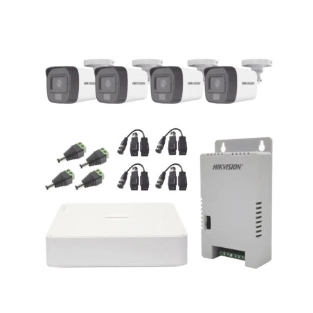 Kit TURBOHD 1080p - DVR 4 Canales - 4 Cámaras