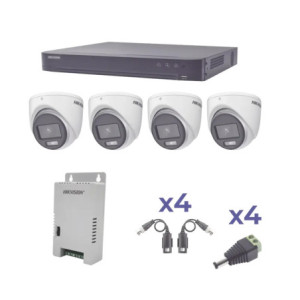 KIT COLORVU TURBOHD 1080p - DVR 4 Canales - 4