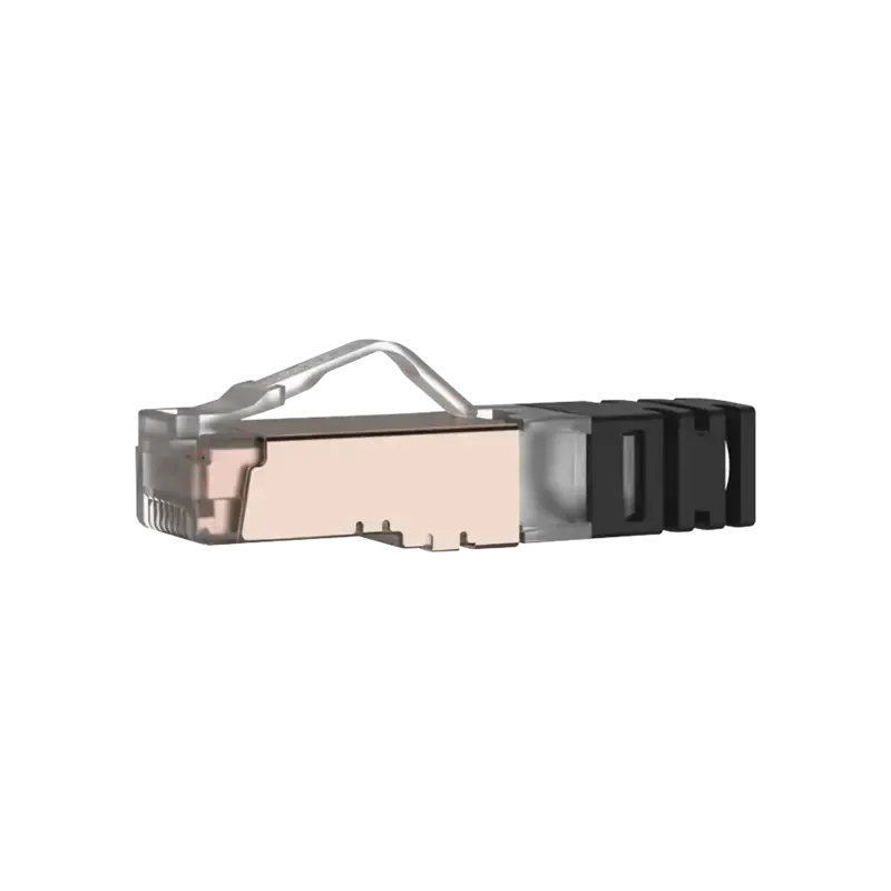 Plug RJ45 Cat6 Blindado, Para Cable Calibre 24-26 Plug RJ45 Cat6 Blindado, Para Cable Calibre 24-26