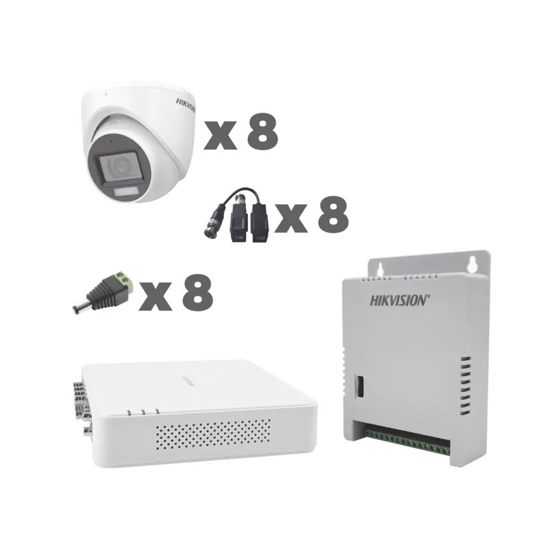 KIT TurboHD 1080p - DVR 8 Canales con audio p KIT TurboHD 1080p - DVR 8 Canales con audio p