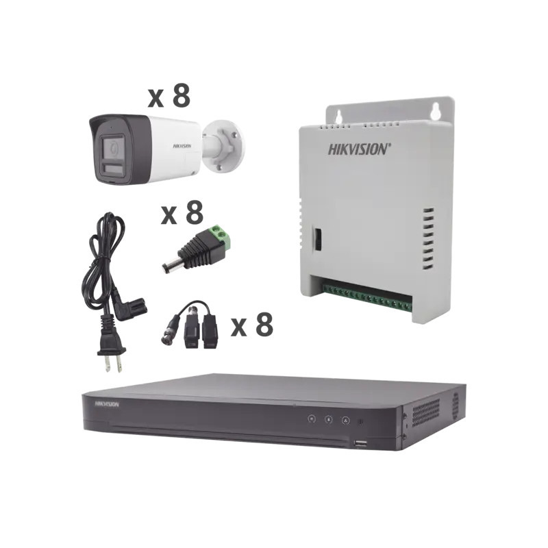Kit Audio Bidireccional TurboHD 4K-3K - DVR 8 Kit Audio Bidireccional TurboHD 4K-3K - DVR 8