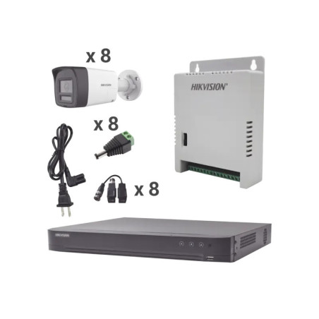 Kit Audio Bidireccional TurboHD 4K-3K - DVR 8