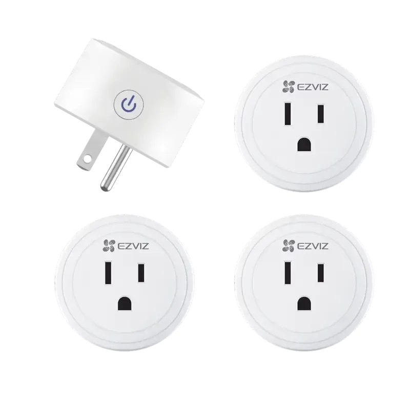 Kit de Enchufe InteligenteIncluye 4 piezasWi-FiCon Kit de Enchufe InteligenteIncluye 4 piezasWi-FiCon