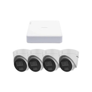 Kit IP 1080p 2 Megapixel - NVR de 4 Canales c