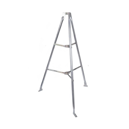 Montaje de tripie para exterior, altura total