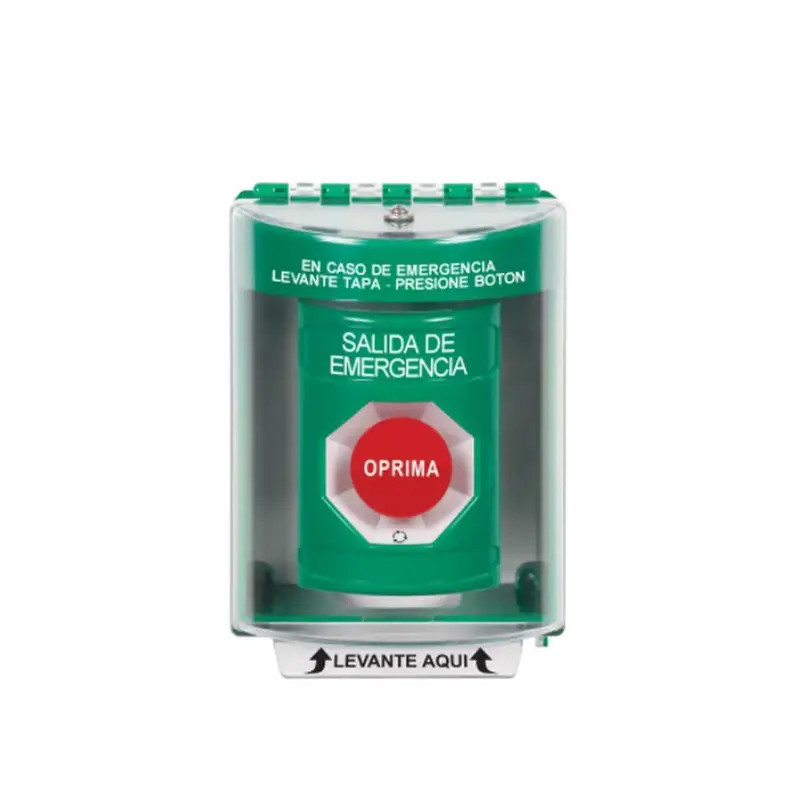 Botón de Salida de Emergencia, Cubierta de Po Botón de Salida de Emergencia, Cubierta de Po