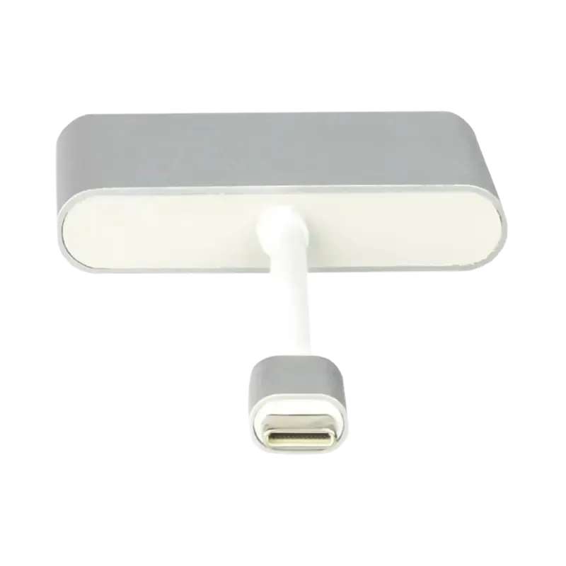 Adaptador Multipuerto USB-C 3.1 A HDMI 4KUSB 3.0US Adaptador Multipuerto USB-C 3.1 A HDMI 4KUSB 3.0US