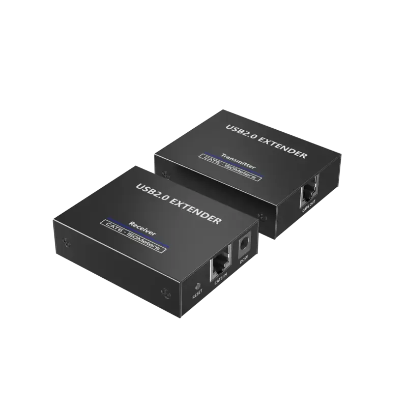 Kit EXTENSOR USB 2.0 de 4 Puertos para Distancias