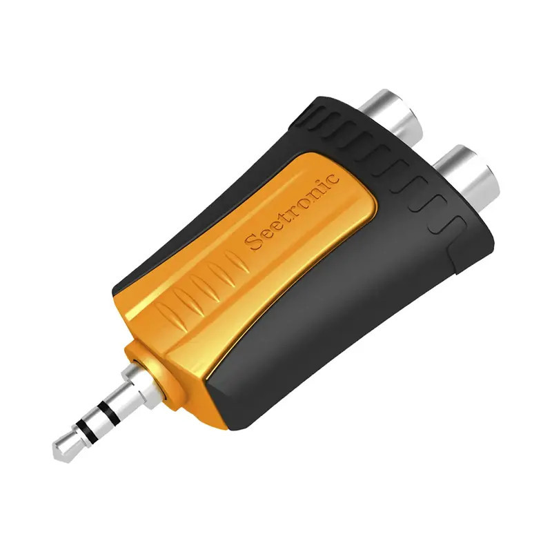 Conector Estéreo - 35 mm - 2 x conector Hembr Conector Estéreo - 35 mm - 2 x conector Hembr