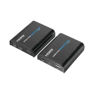 Kit extensor KVM HDMI y USB hasta 120 metrosResolu