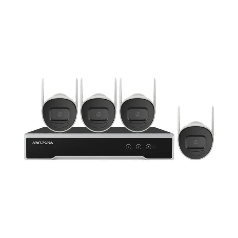 Kit IP Inalámbrico 1080p - NVR 4 Canales - 4