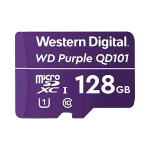 Memoria microSD de 128 GB PURPLE, Especializada Pa