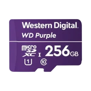 Memoria microSD de 256 GB PURPLE, Especializada Pa