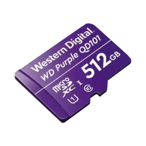Memoria microSD de 512 GB PURPLE, Especializada Pa