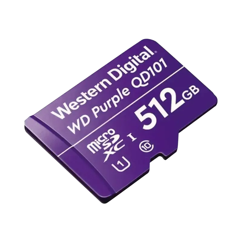Memoria microSD de 512 GB PURPLE, Especializada Pa Memoria microSD de 512 GB PURPLE, Especializada Pa
