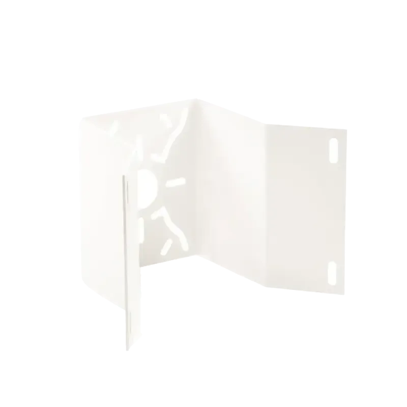 Montaje para instalación de cámaras en esquina Montaje para instalación de cámaras en esquina