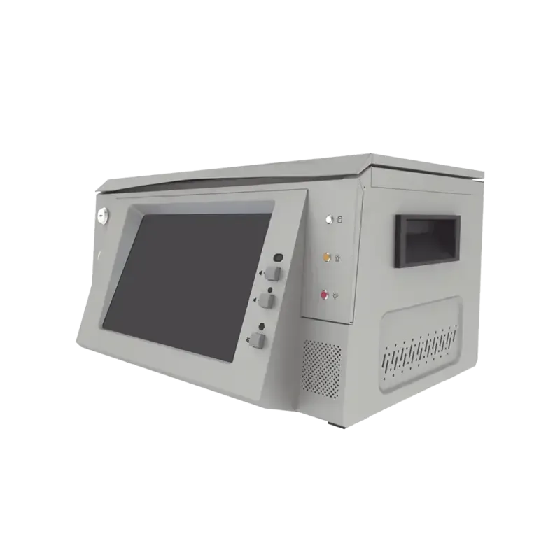 Estación de Descarga Simultanea para 8 CámarasComp Estación de Descarga Simultanea para 8 CámarasComp